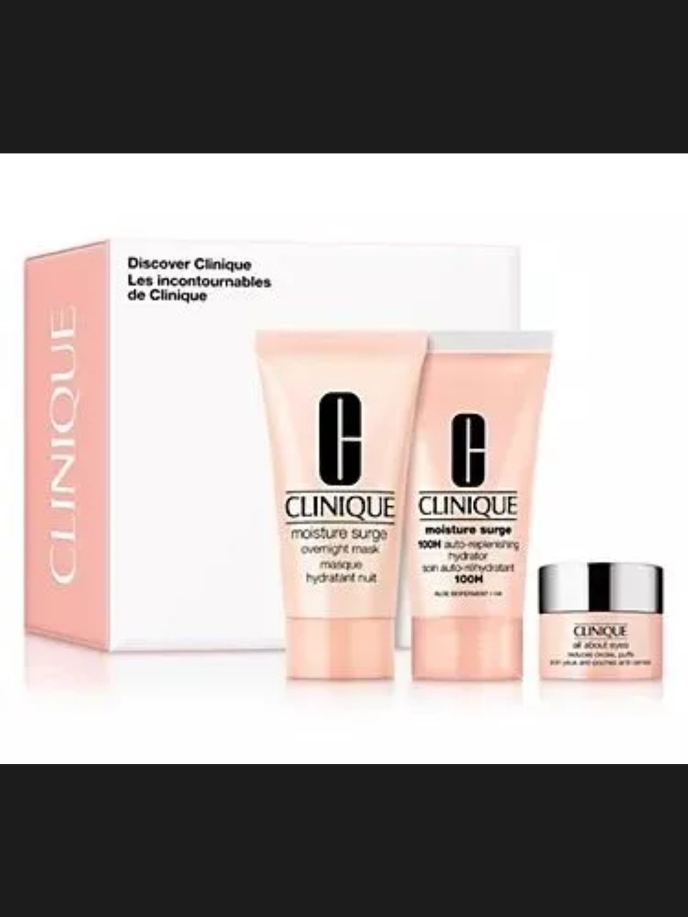 Clinique Moisture Surge Skincare Trio - Peach/Pink